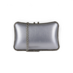 Bolsa Clutch Festa Prata