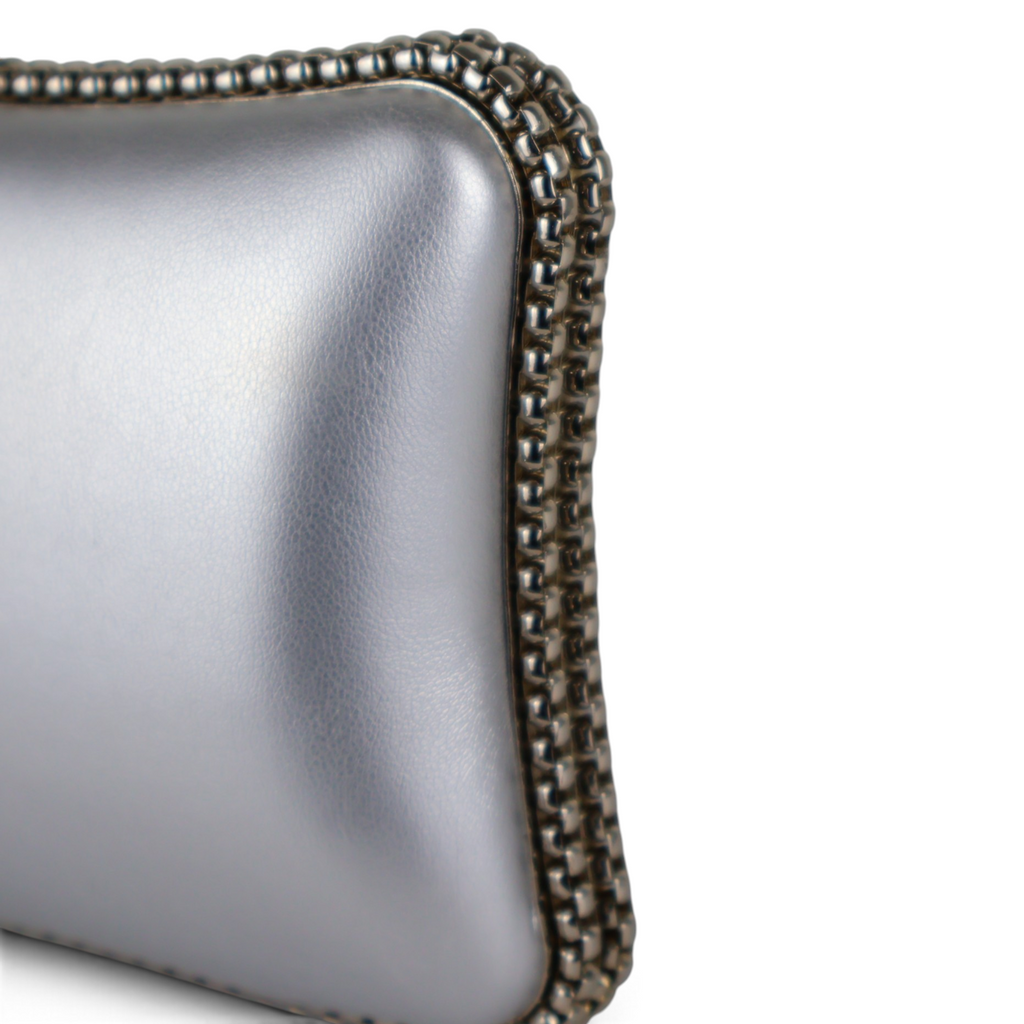Bolsa Clutch Festa Prata
