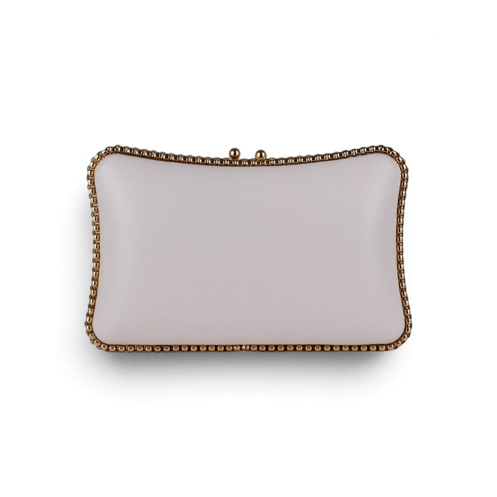 Bolsa Clutch Festa Branca