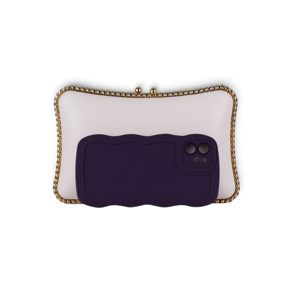 Bolsa Clutch Festa Branca