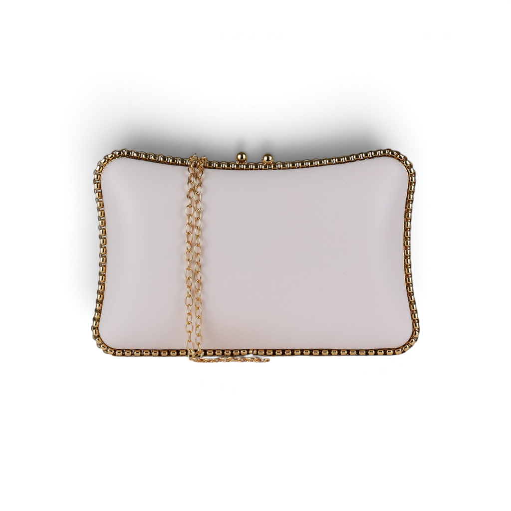 Bolsa Clutch Festa Branca