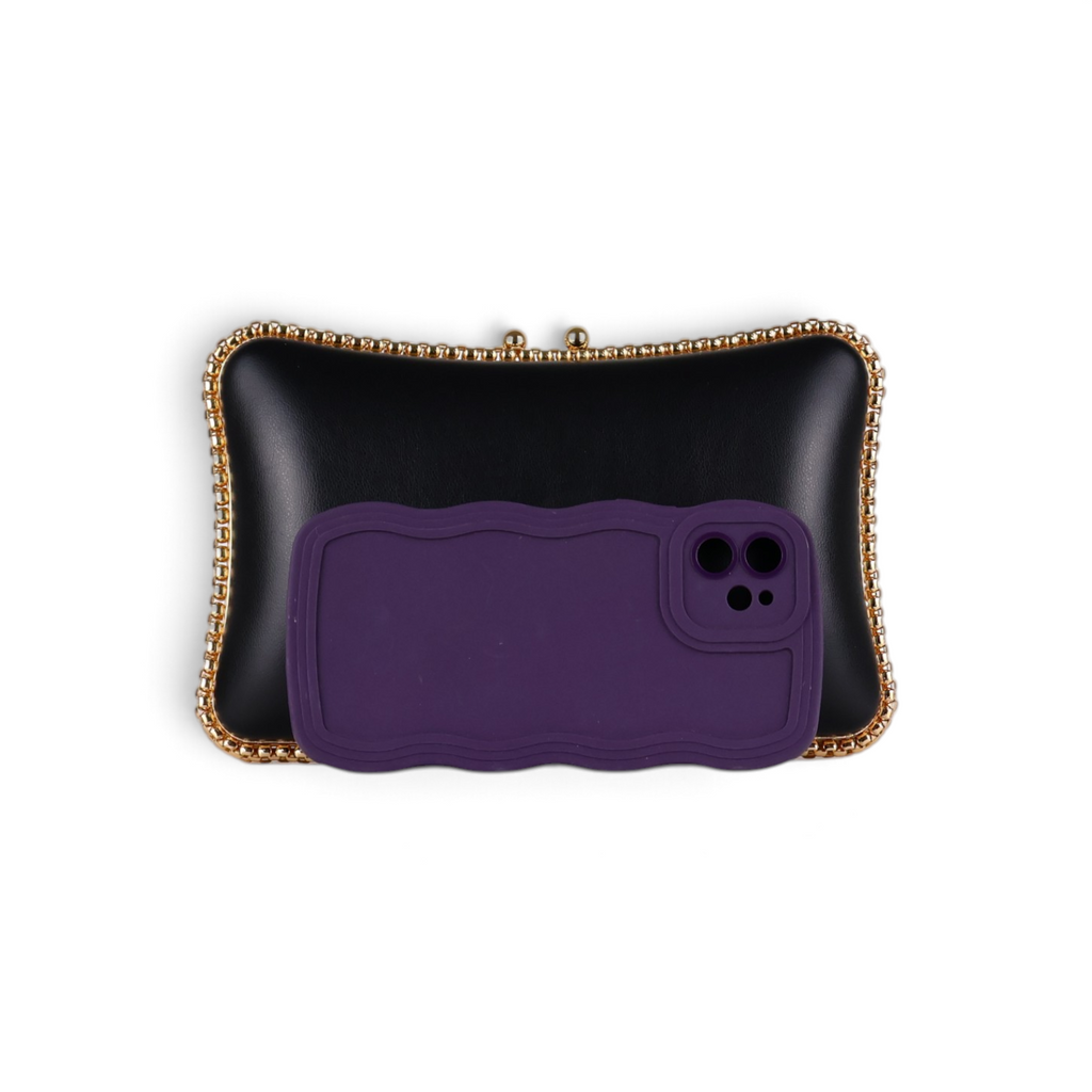 Bolsa Clutch Festa Preta