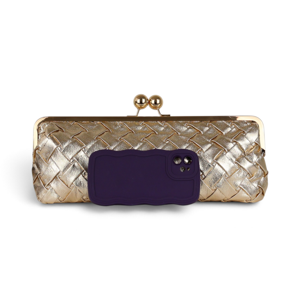 Bolsa Max Pouch Baguette Dourada