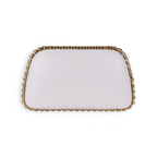 Bolsa Clutch Festa Branca