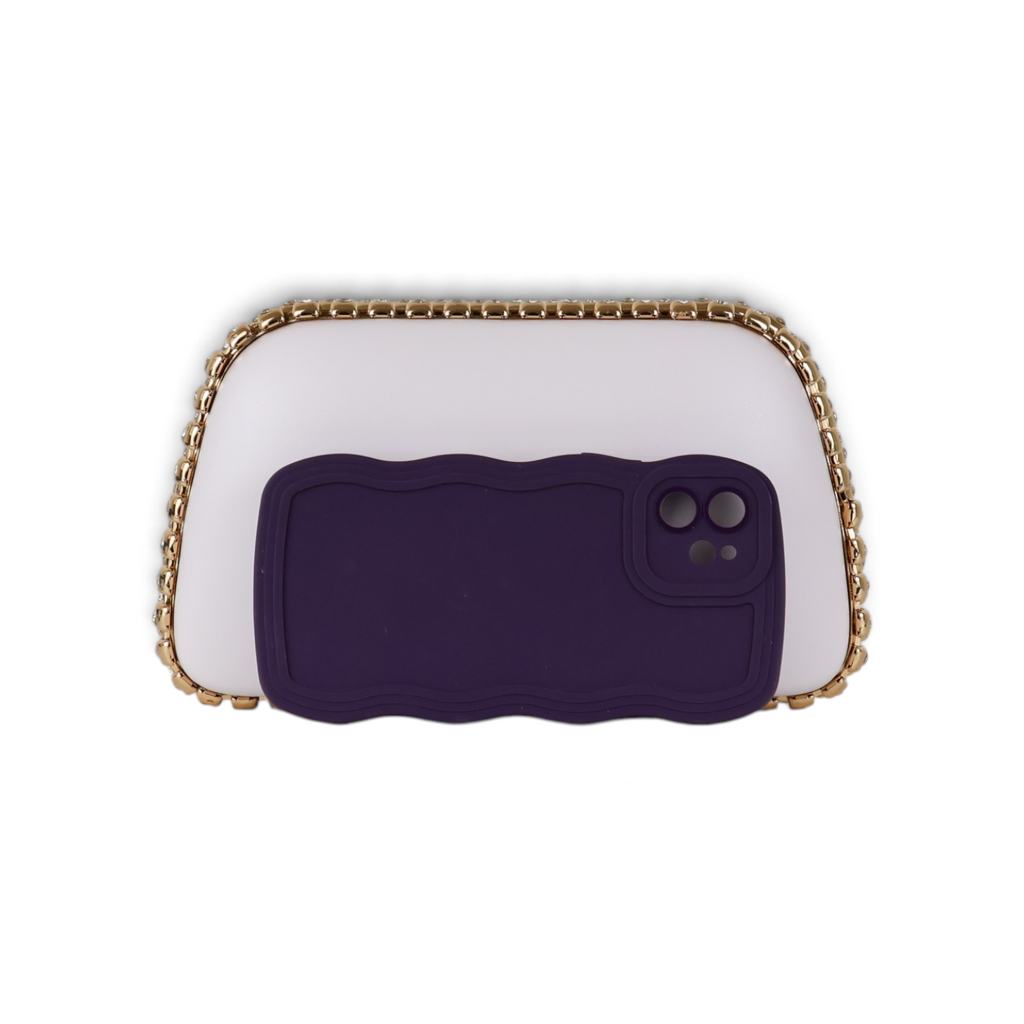 Bolsa Clutch Festa Branca
