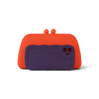 Bolsa de Festa Clutch Laranja