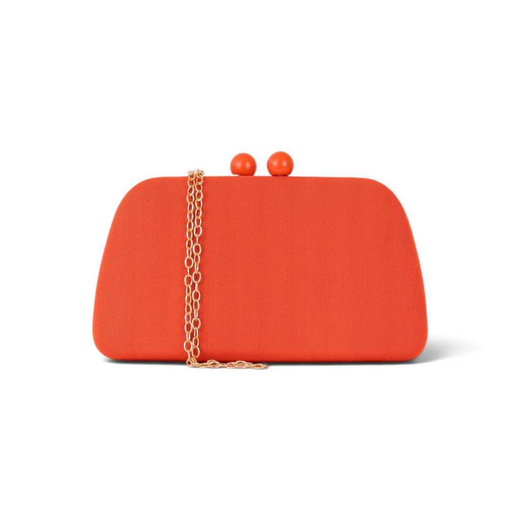 Bolsa de Festa Clutch Laranja