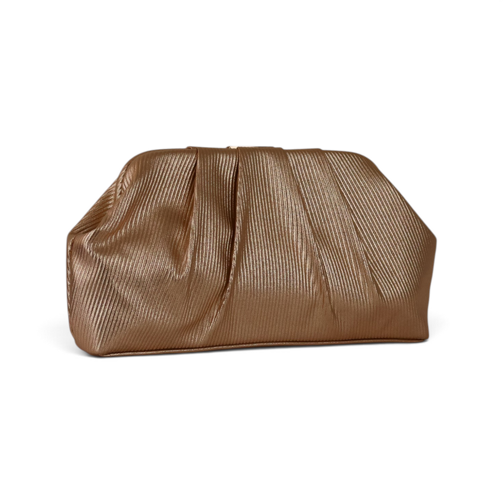 Bolsa Transversal Pouch Rosê Gold