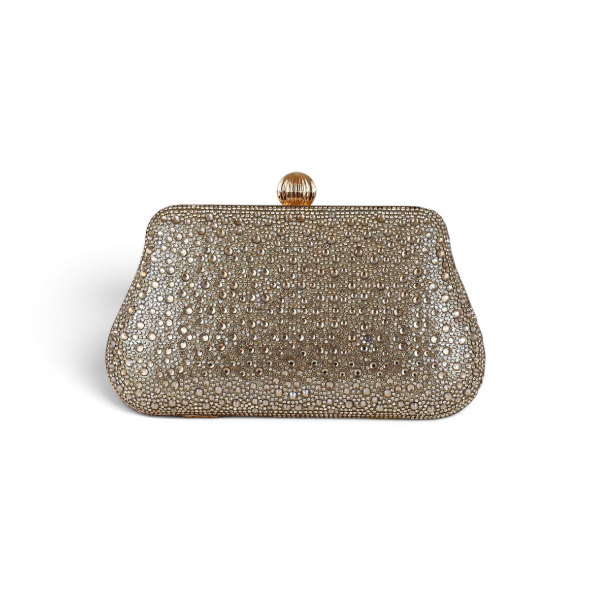 Bolsa Clutch Festa Pedraria Dourado