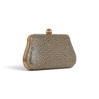 Bolsa Clutch Festa Pedraria Dourado