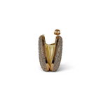 Bolsa Clutch Festa Pedraria Dourado