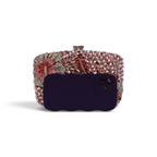 Bolsa Festa Clutch Pedraria Strass Rosa