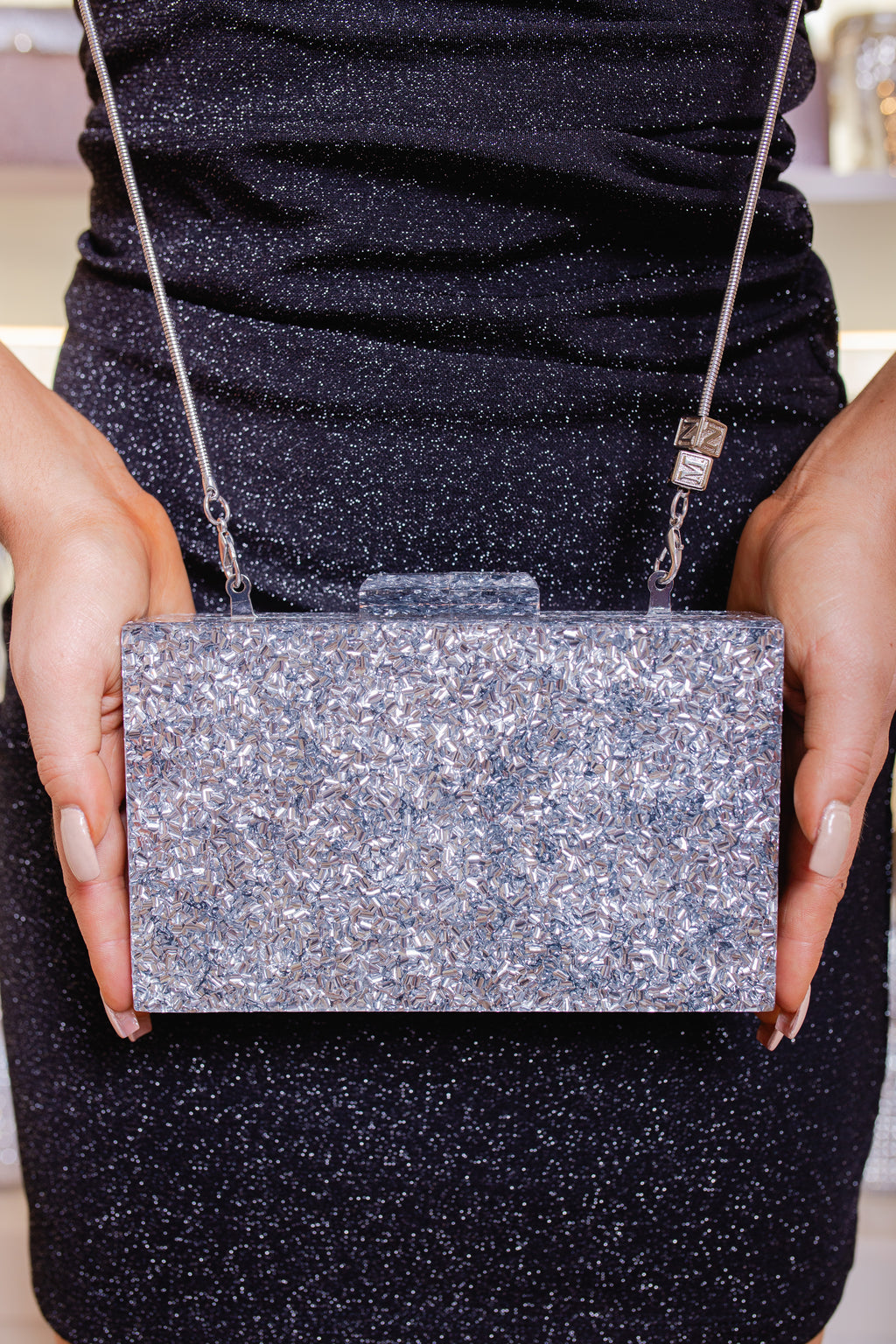 Alça Transversal Personalizada Prateada