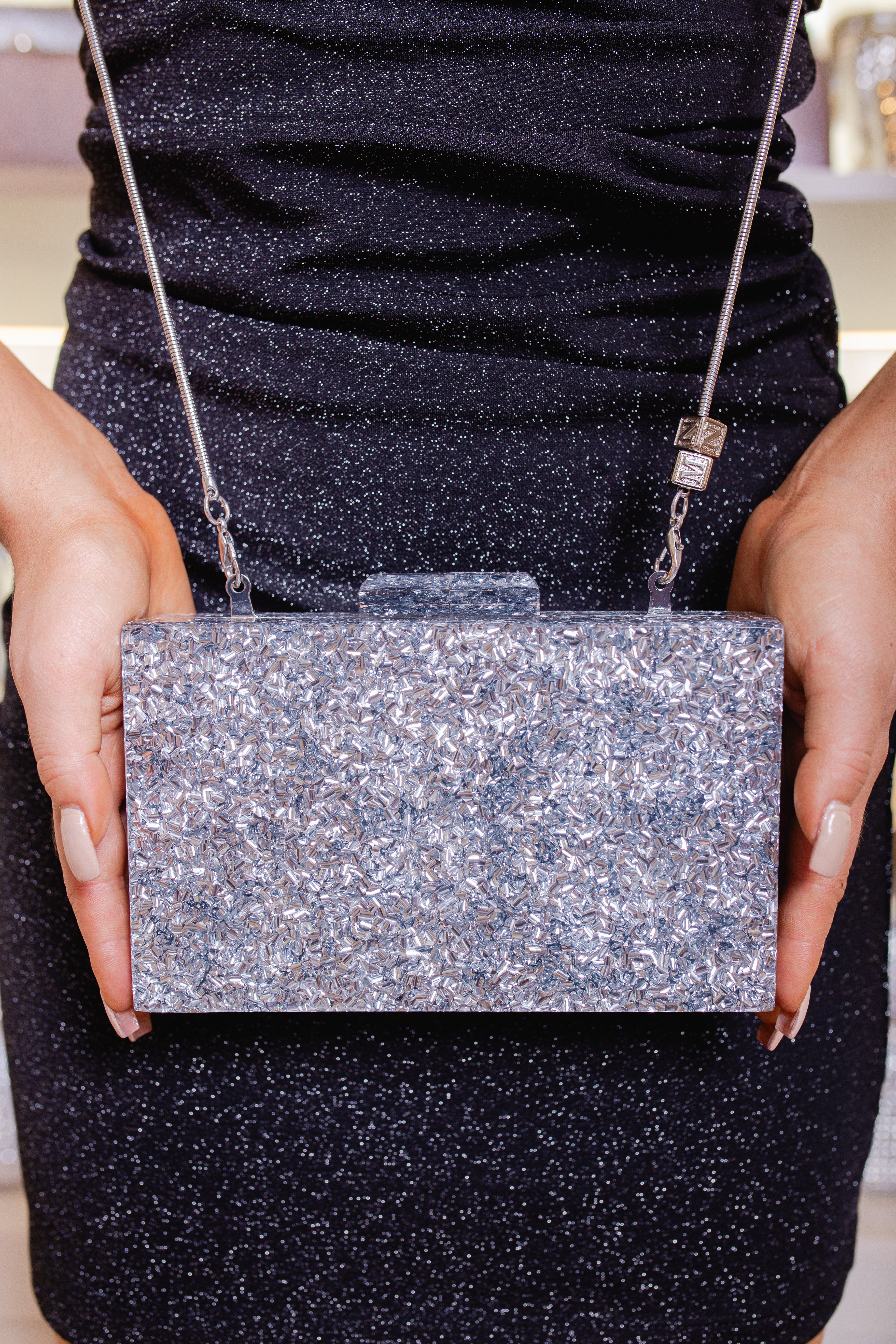 Alça Transversal Personalizada Prateada