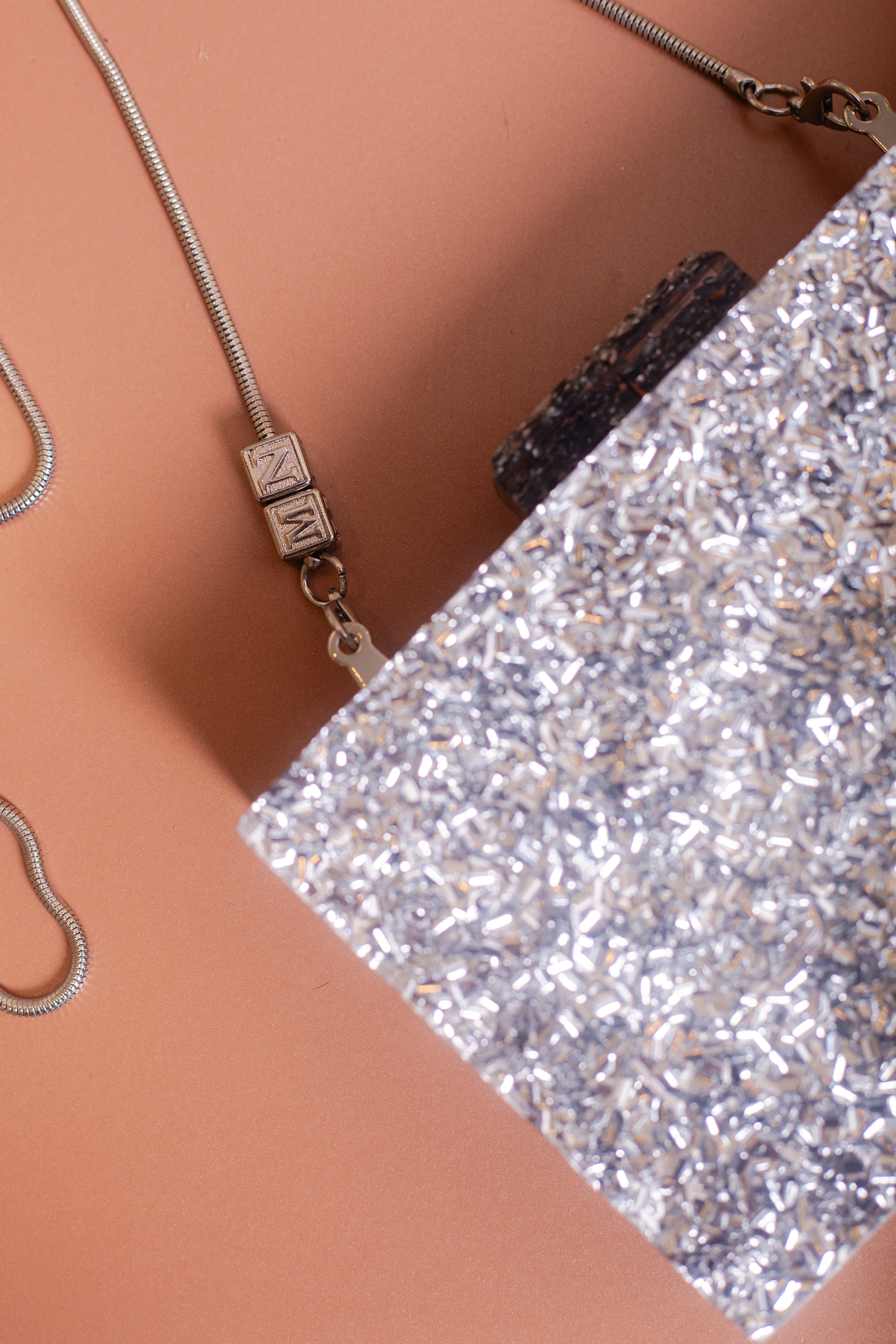 Alça Transversal Personalizada Prateada