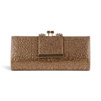 Bolsa Carteira Clutch Bronze