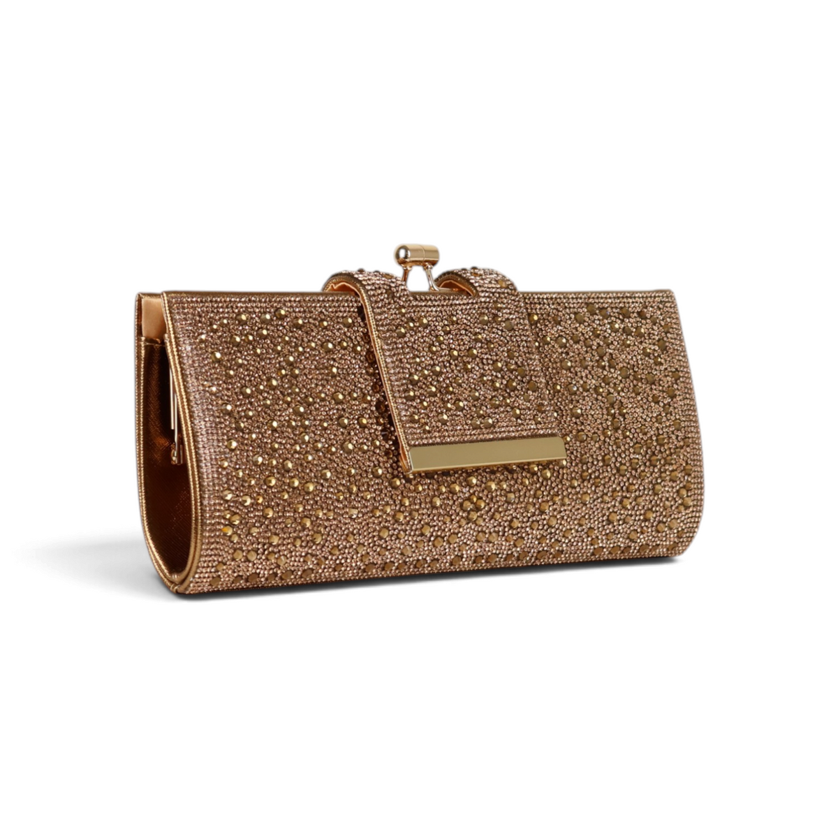 Bolsa Carteira Clutch Bronze