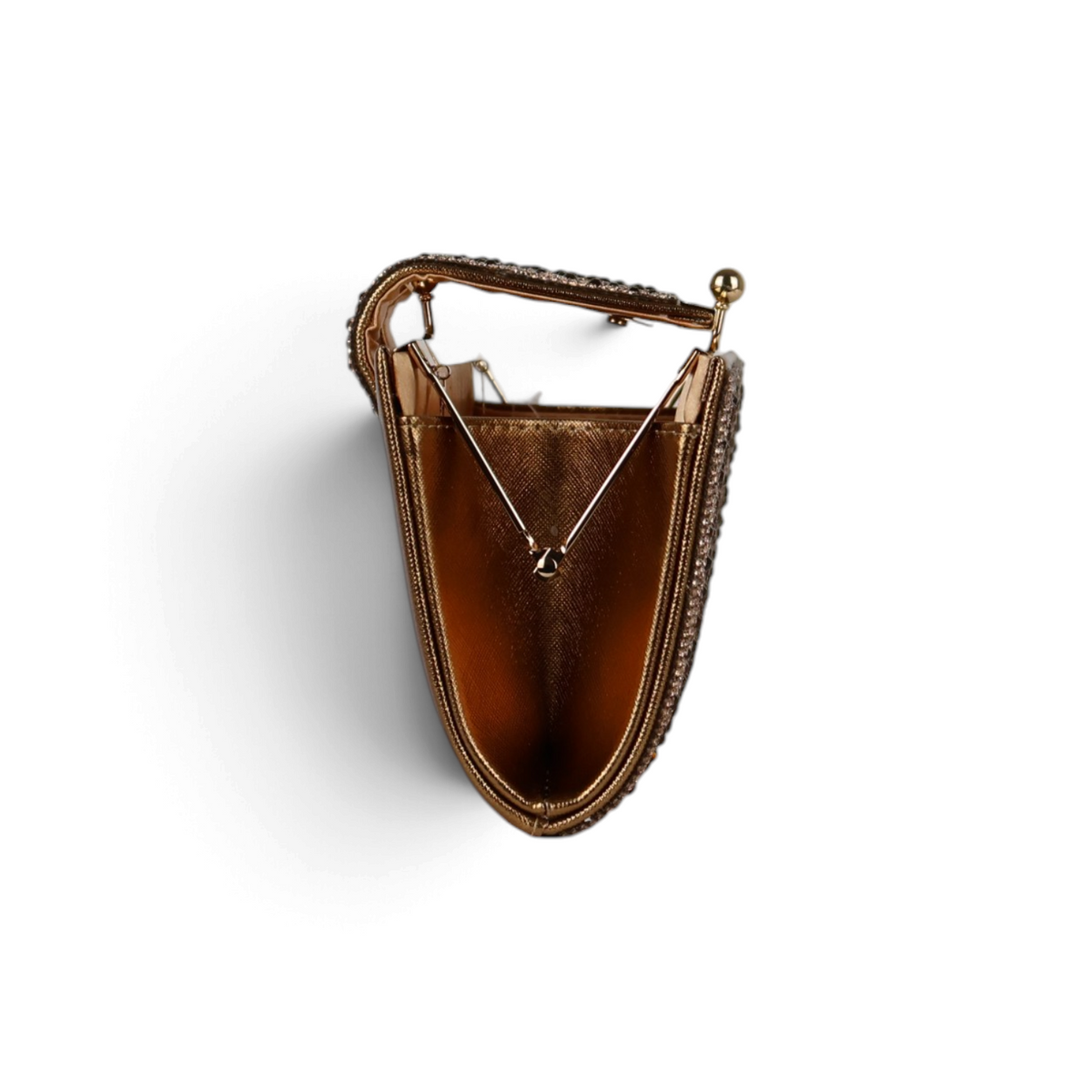 Bolsa Carteira Clutch Bronze