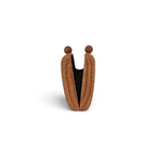 Bolsa Clutch Festa Palha Marrom Caramelo