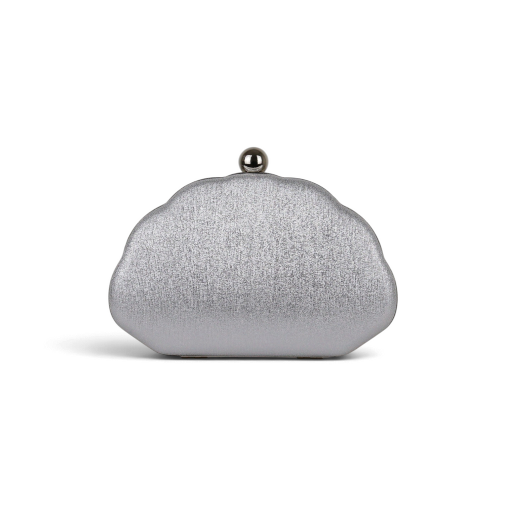 Bolsa Clutch Festa Prateada