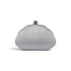 Bolsa Clutch Festa Prateada