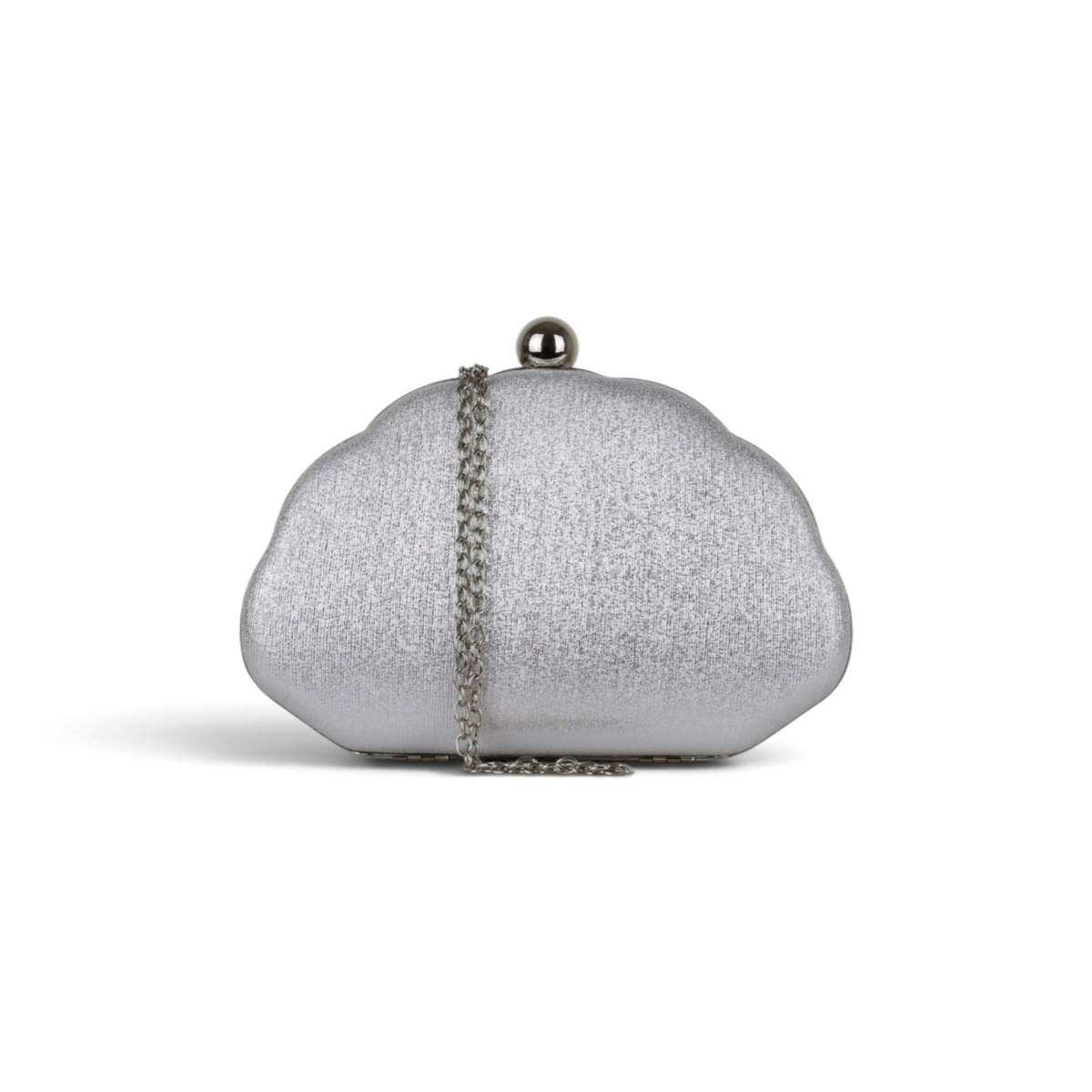 Bolsa Clutch Festa Prateada