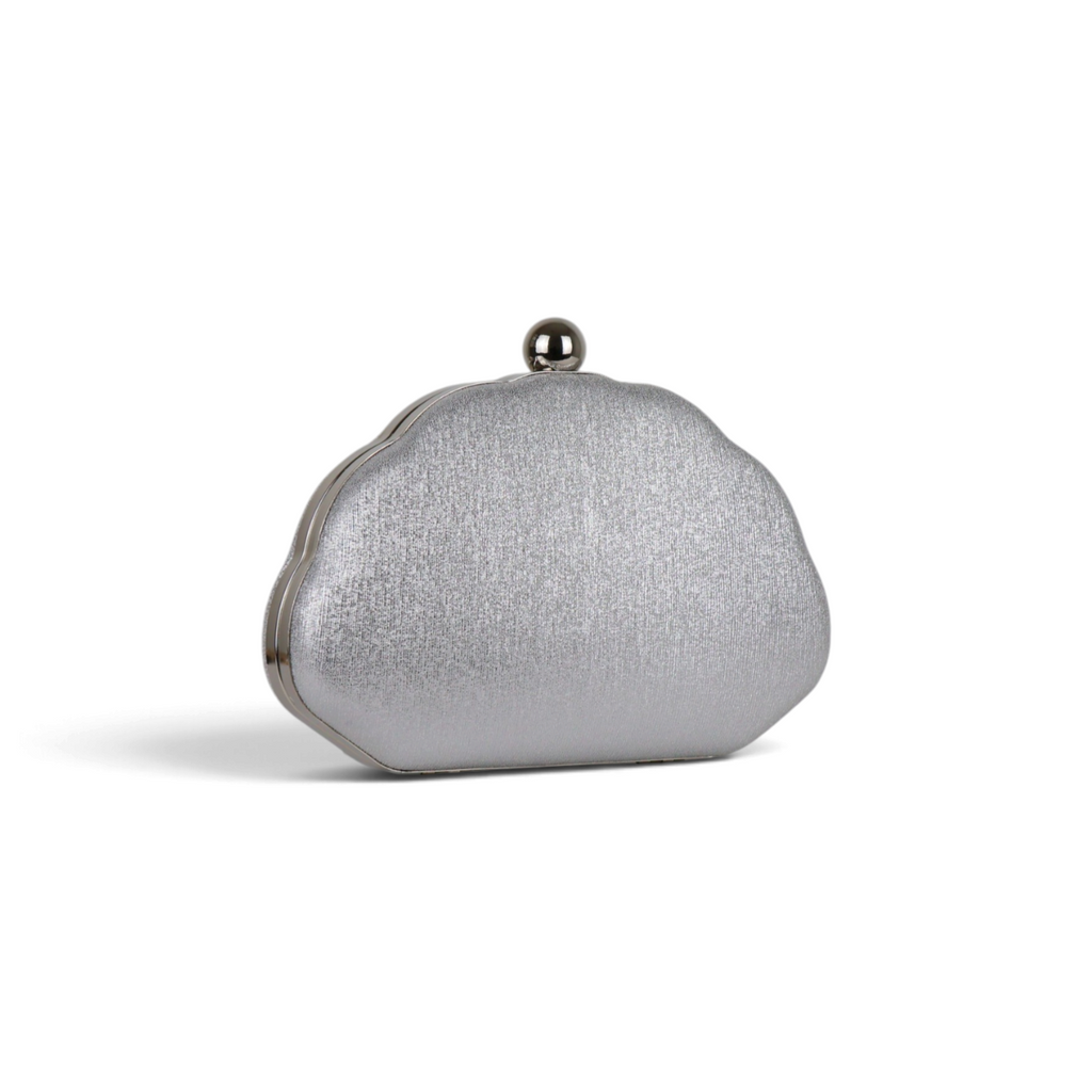 Bolsa Clutch Festa Prateada