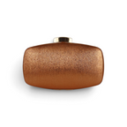 Bolsa Clutch Festa Marrom Cobre