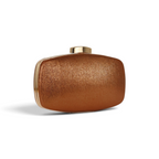 Bolsa Clutch Festa Marrom Cobre