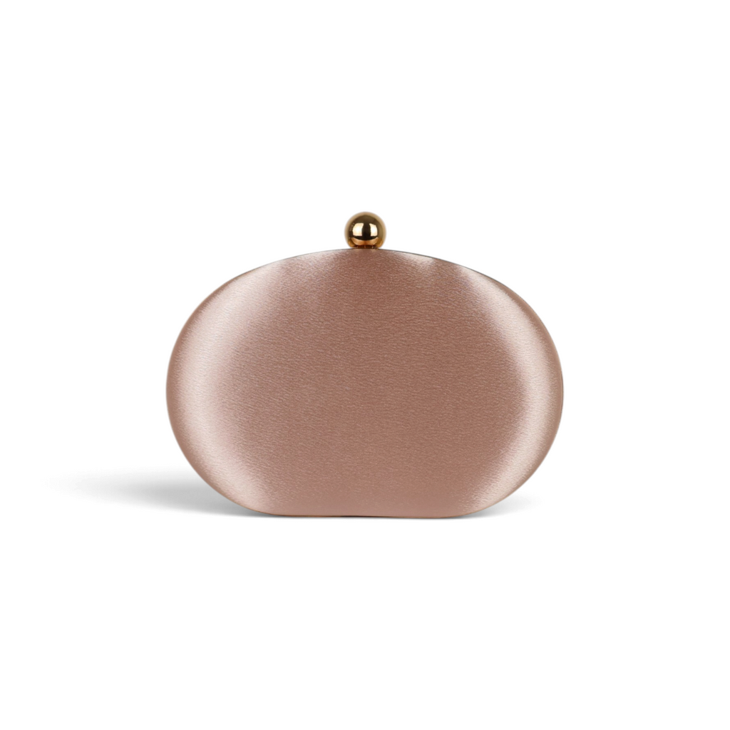 Bolsa Clutch Festa Bege Rosê