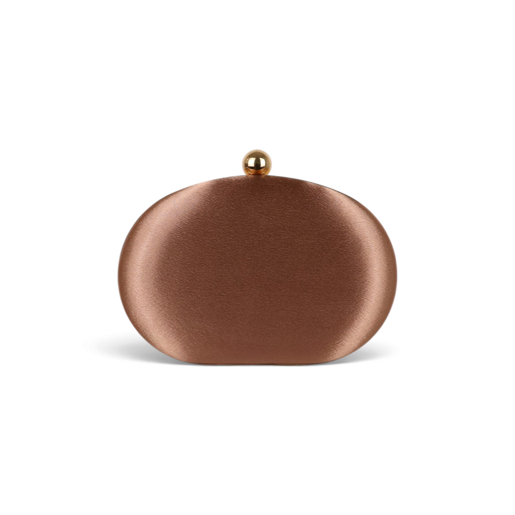 Bolsa Clutch Festa Marrom