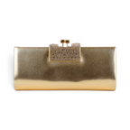 Bolsa Carteira Clutch Dourada