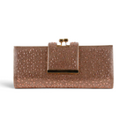 Bolsa Carteira Clutch Rosê Gold