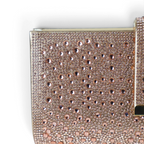 Bolsa Carteira Clutch Rosê Gold