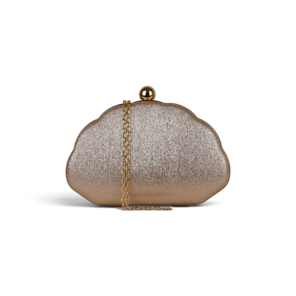Bolsa Clutch Festa Dourada