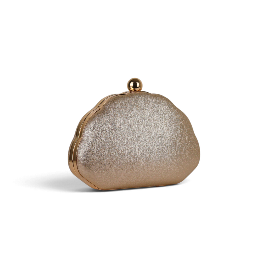 Bolsa Clutch Festa Dourada