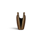 Bolsa de Festa Clutch Cristais Pedraria Dourada