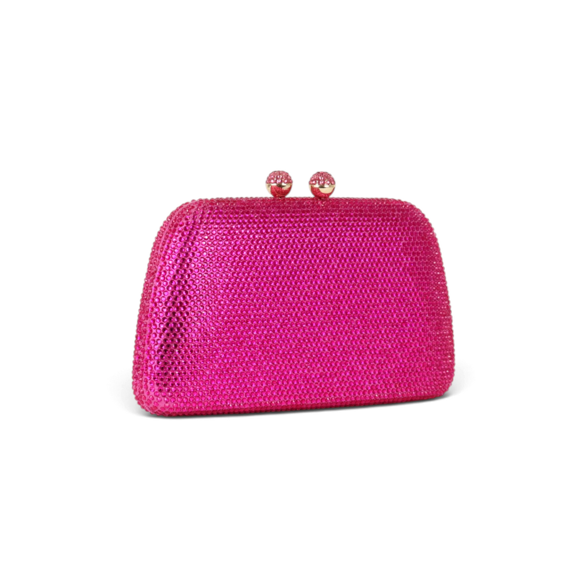 Bolsa de Festa Clutch Cristais Pedraria Rosa