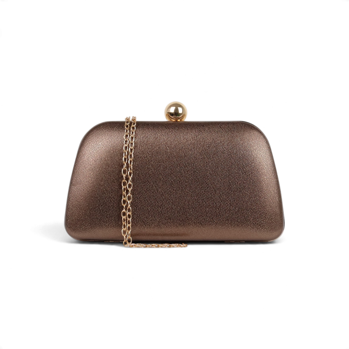 Bolsa Clutch Festa Marrom