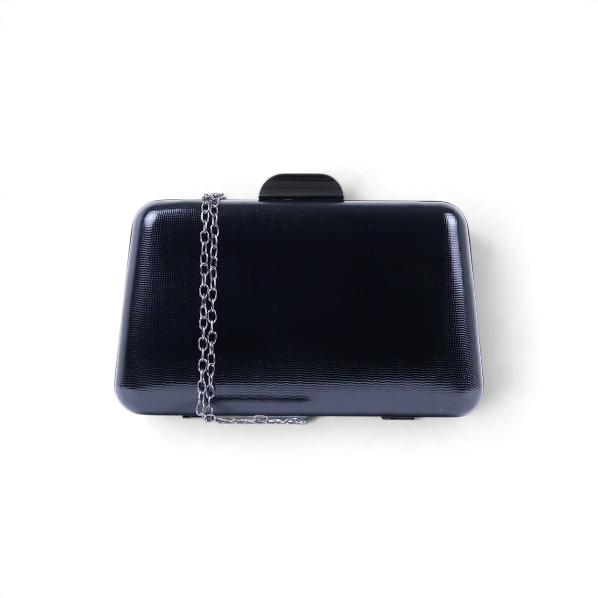Bolsa de Festa Clutch Preta Vinil