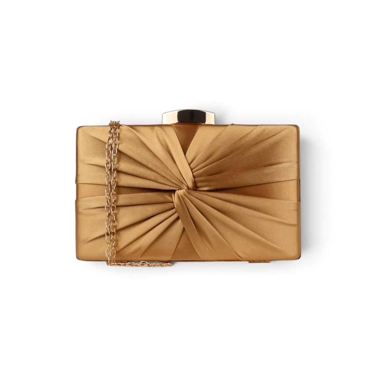 Bolsa Clutch Festa Dourada