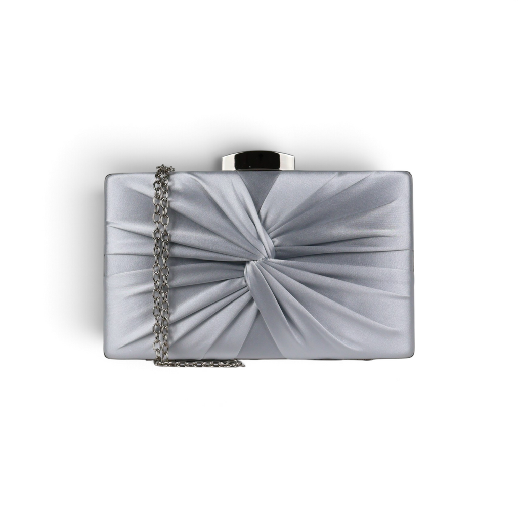 Bolsa Clutch Festa Prata