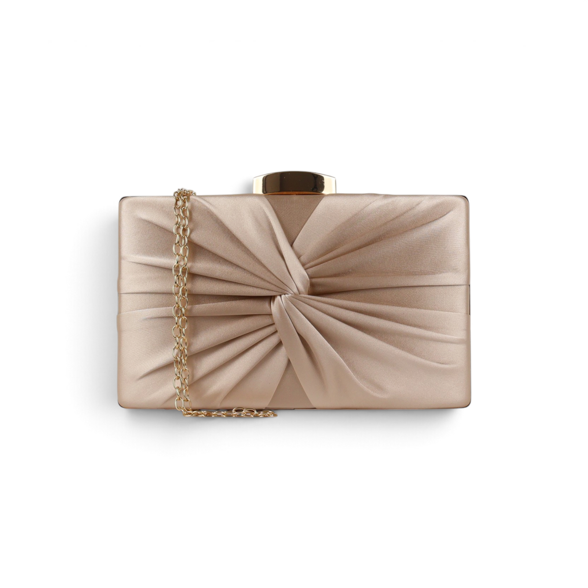 Bolsa Clutch Festa Bege