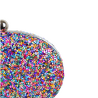 Bolsa Festa Clutch Pedraria Oval Colorida
