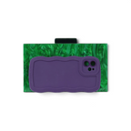 Bolsa de Festa Clutch Acrílico Verde