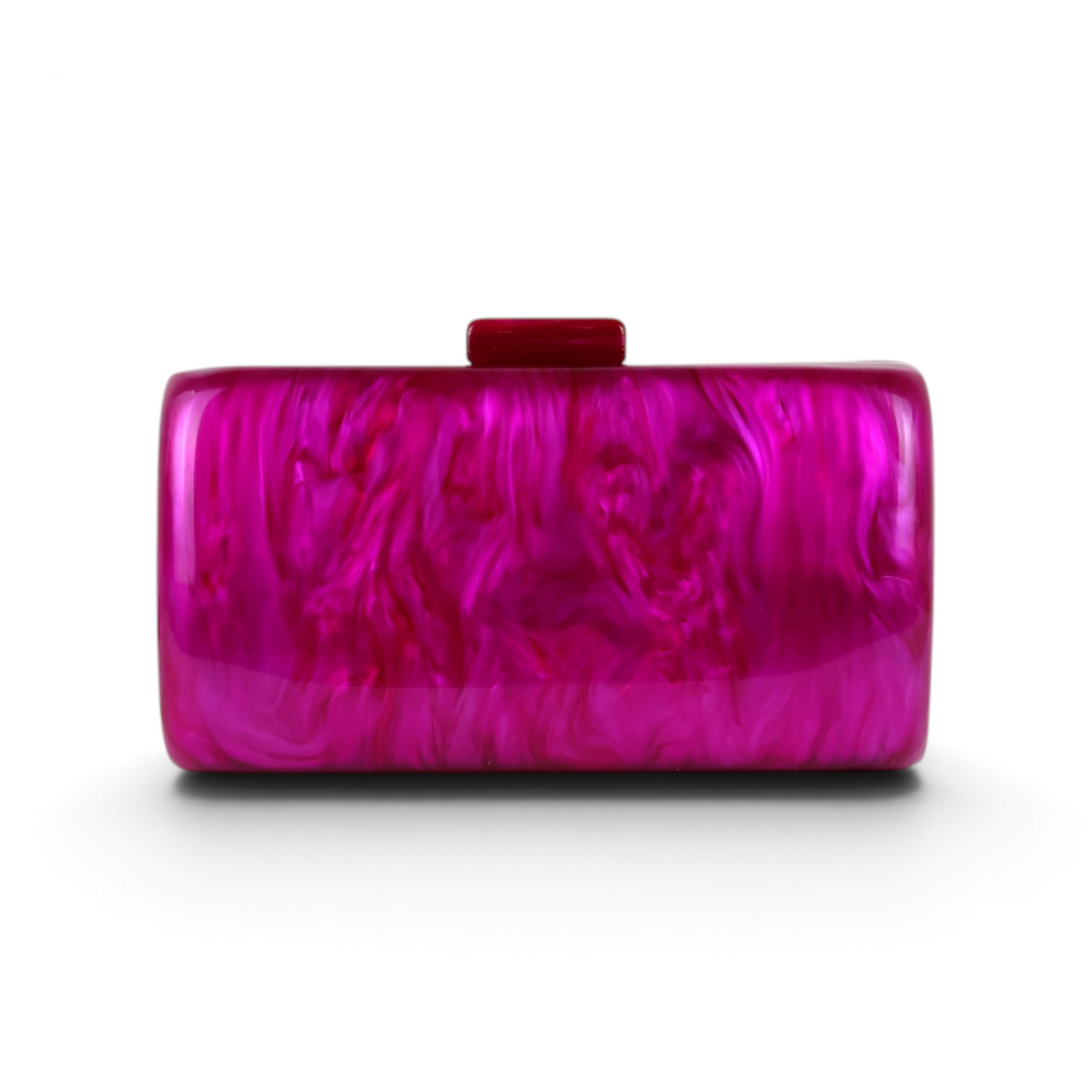 Bolsa de Festa Clutch Acrílico Fúcsia