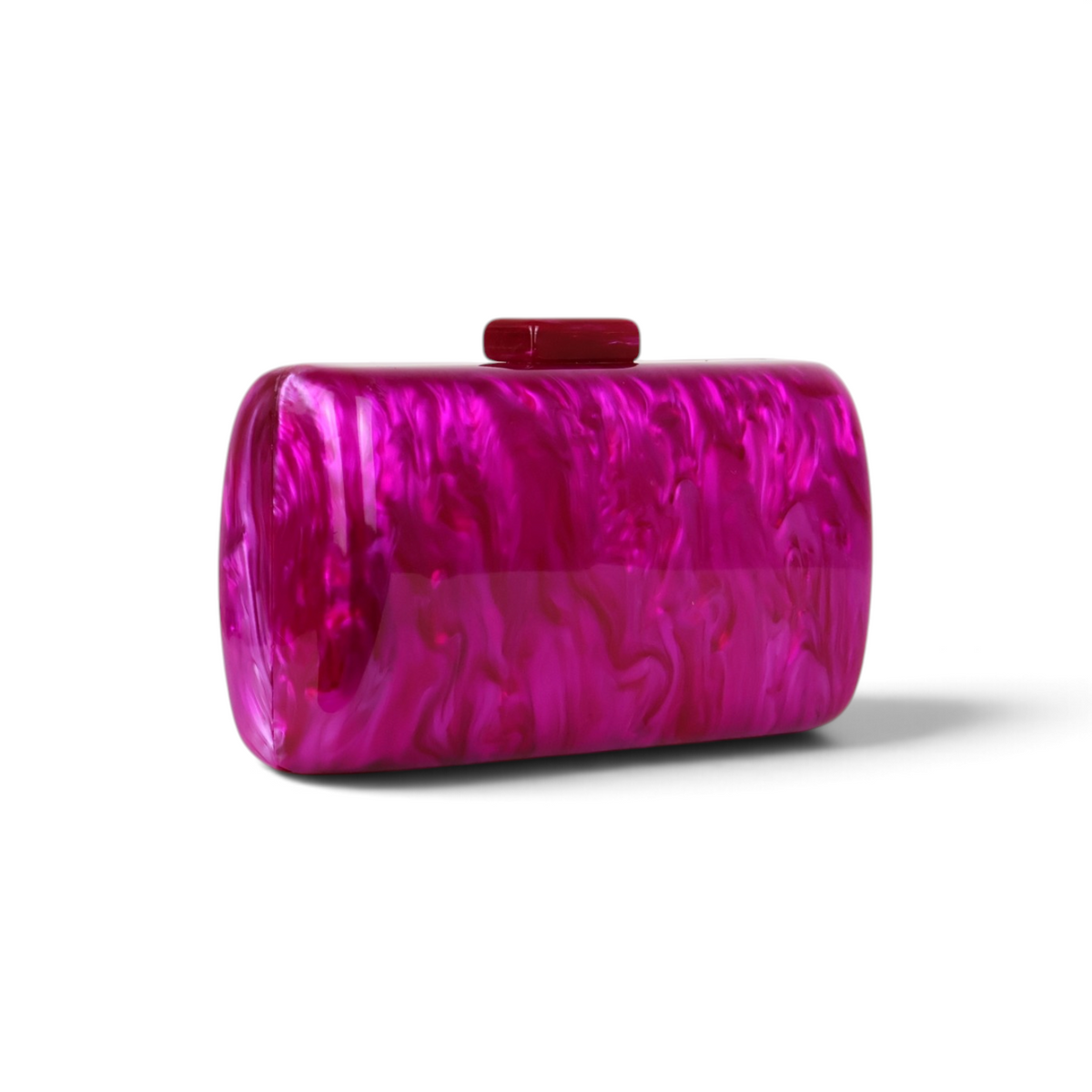 Bolsa de Festa Clutch Acrílico Fúcsia