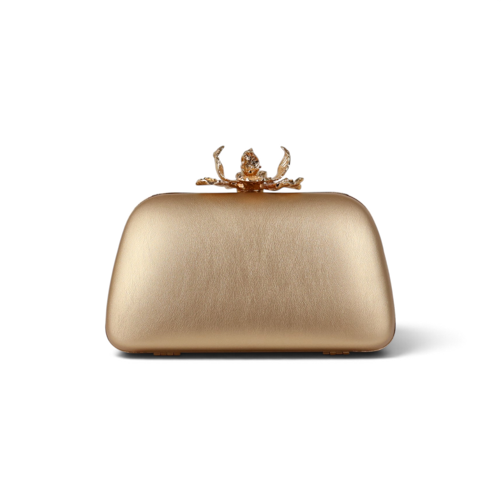 Bolsa Clutch Festa Dourada