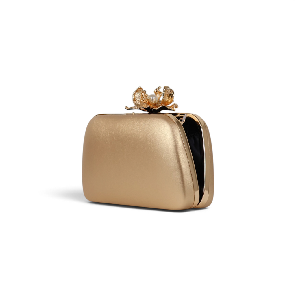 Bolsa Clutch Festa Dourada