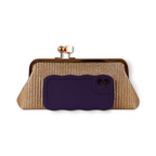 Bolsa Transversal Pouch Palha Bege